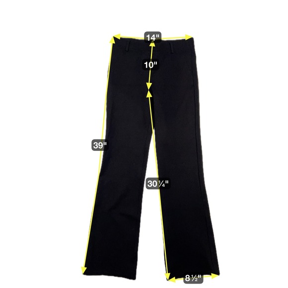 Quince‎ | Ultra-Stretch Ponte Straight Leg Pull On Dress Pants Black Size Small - Picture 8 of 8